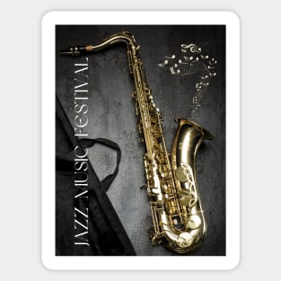 Jazz Music Festival Sticker